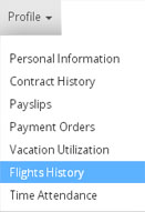 flight history